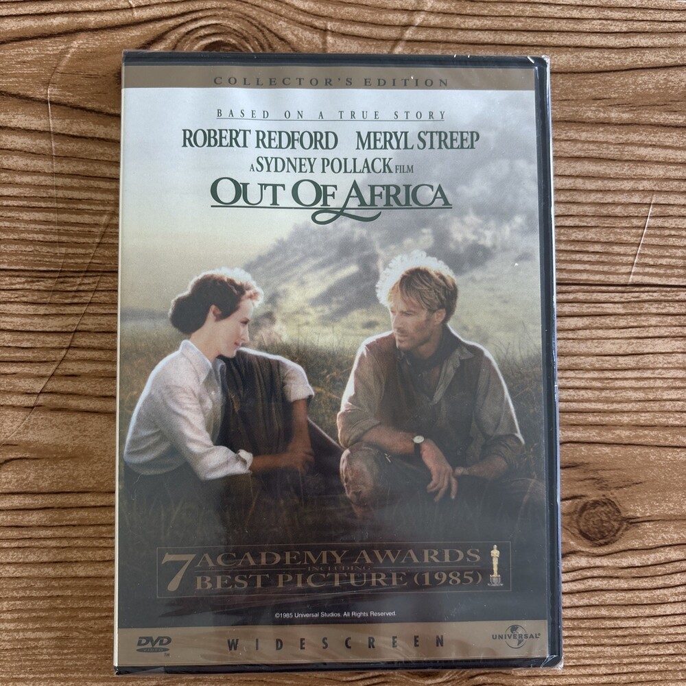 Out of Africa (DVD, 1985) Collectors Edition Brand New Factory Sealed